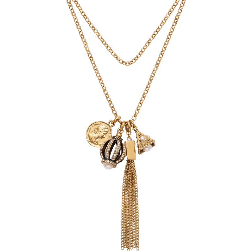 Colar Penca Tassel Pérola