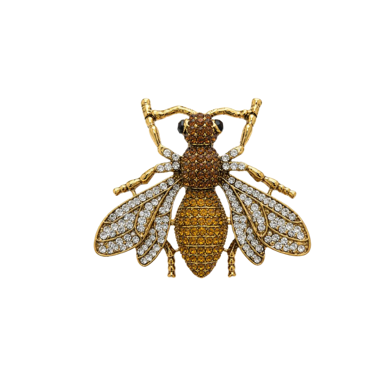 Broche Mosca Real Strass