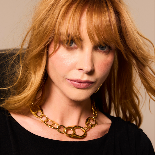 Choker Elos Grandes Martelados