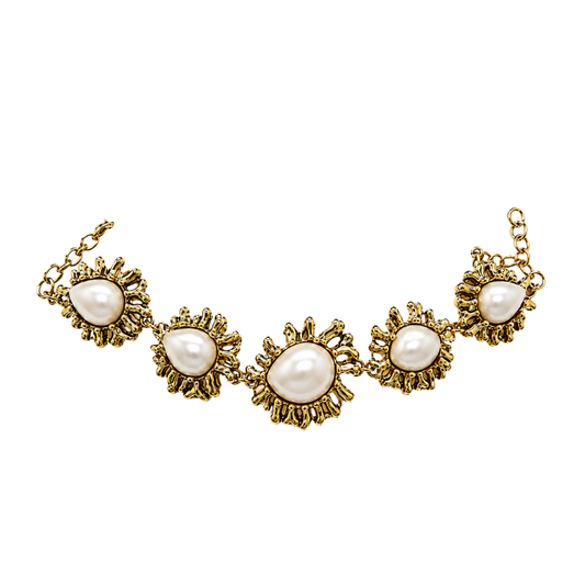 Choker Flor De Coral