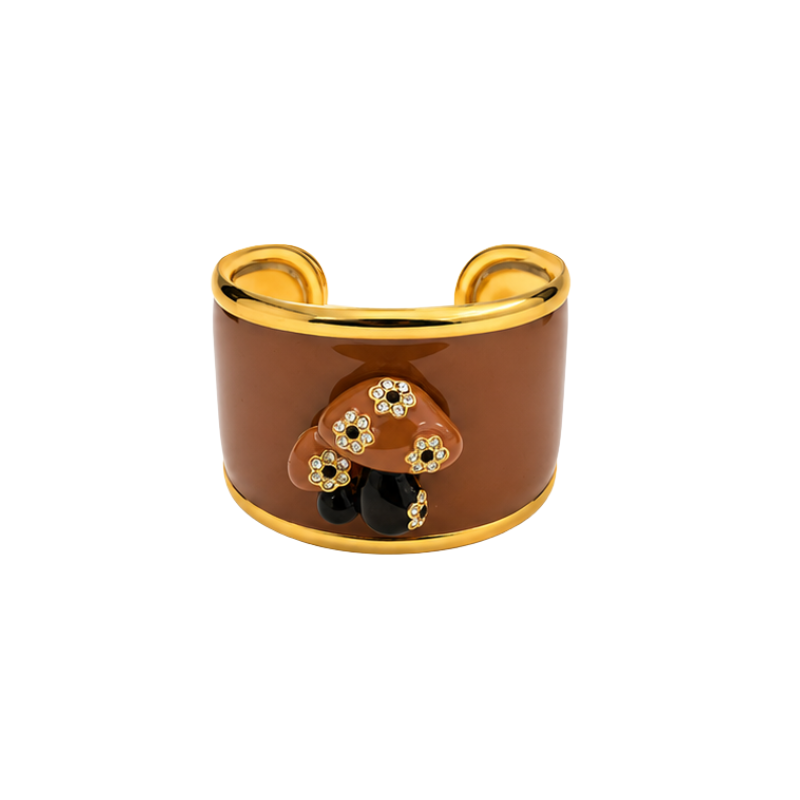 Pulseira Pintura Cogumelo