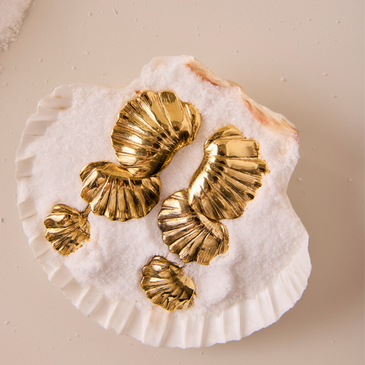 Brinco Triplo Concha