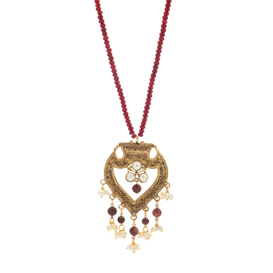 Colar Mosaico Coração