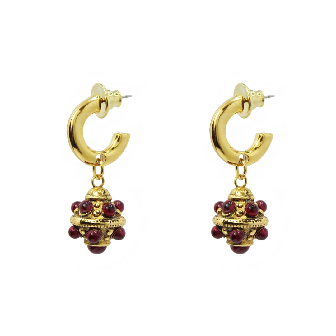 Argola Mini Berloques Vintage