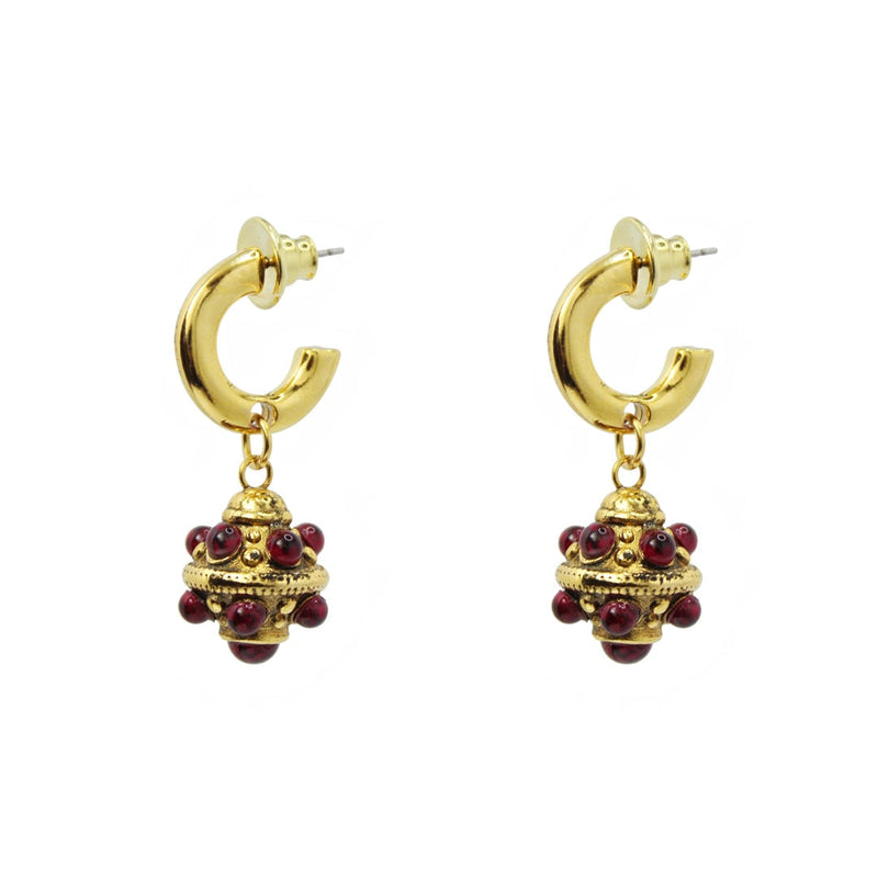 Argola Mini Berloques Vintage
