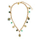 Colar Curto Berloques Vintage