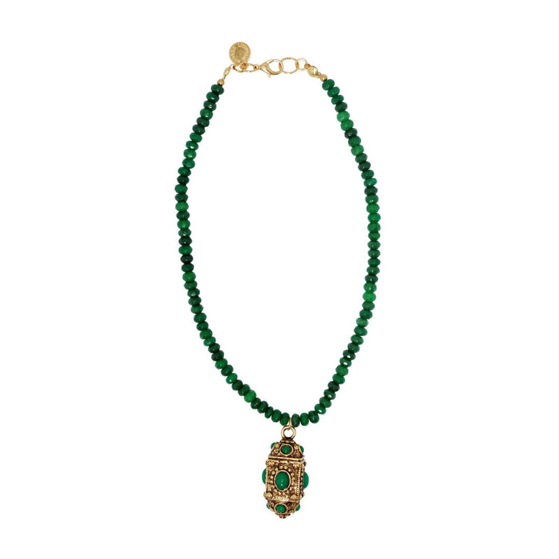 Colar Vintage Pedras