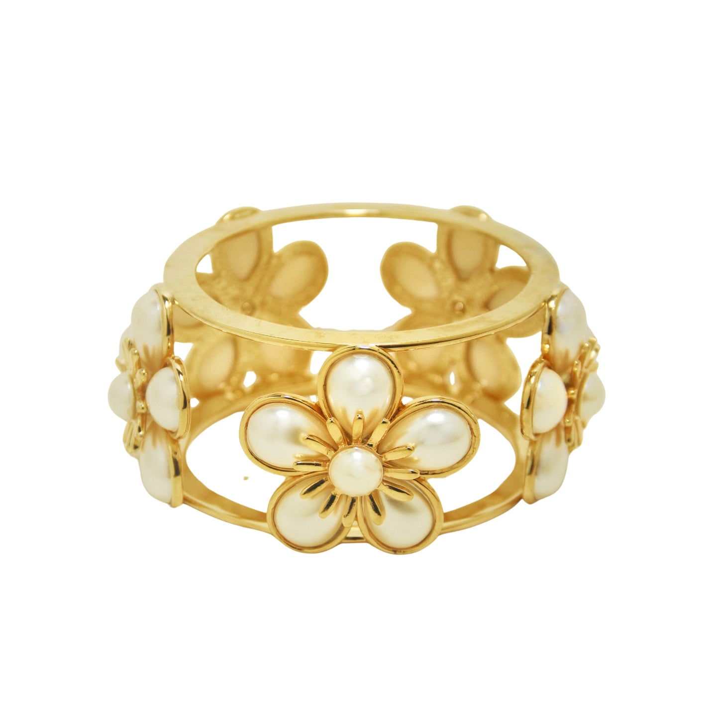 Pulseira Flor Pérola