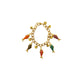 Pulseira Peixes Pintura Vitral