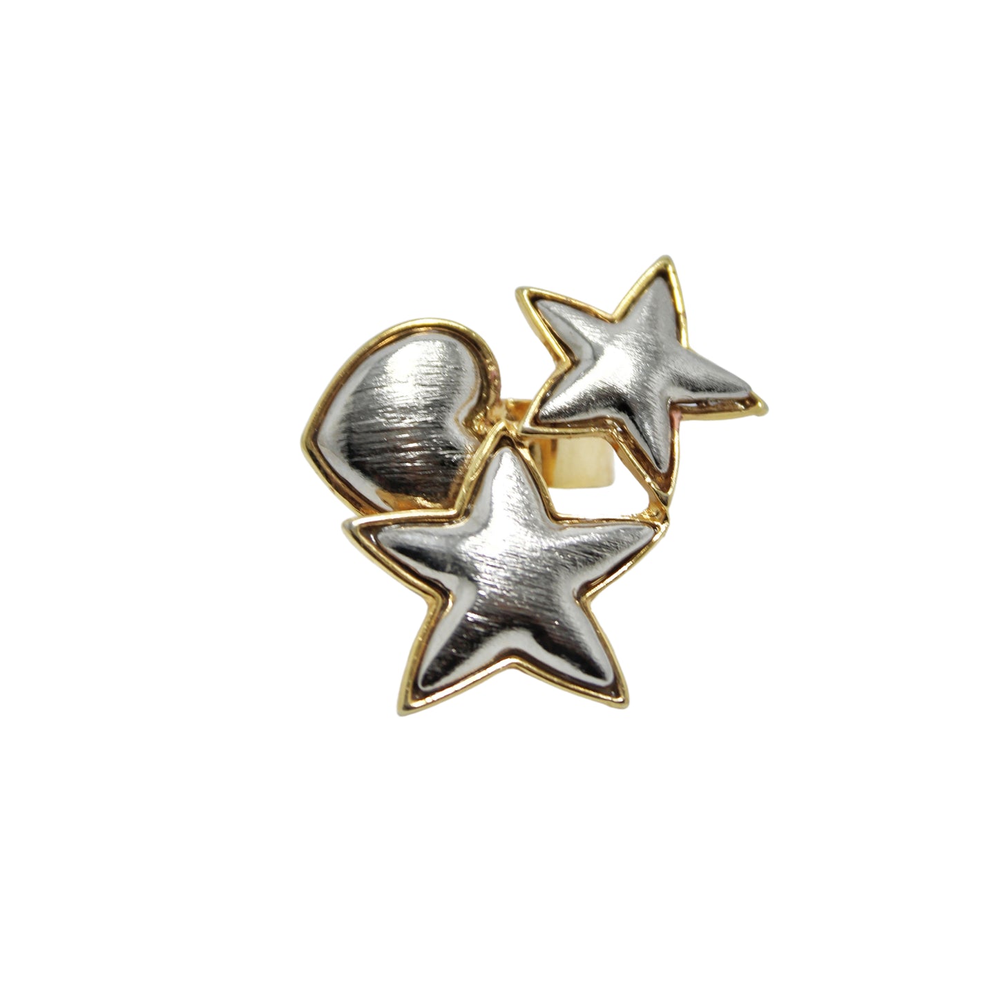 Anel Estrela Coração