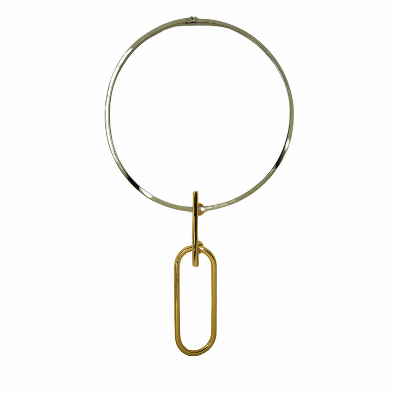 Colar Aro Barra Elo