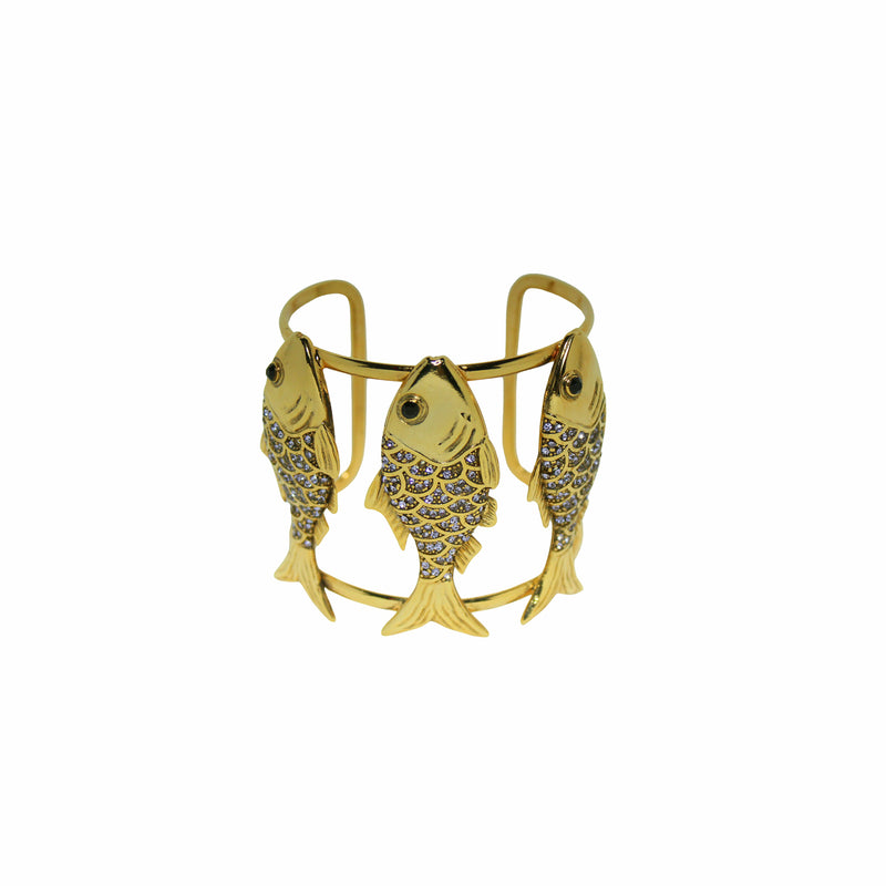 Pulseira 3 Peixes Escama Shine