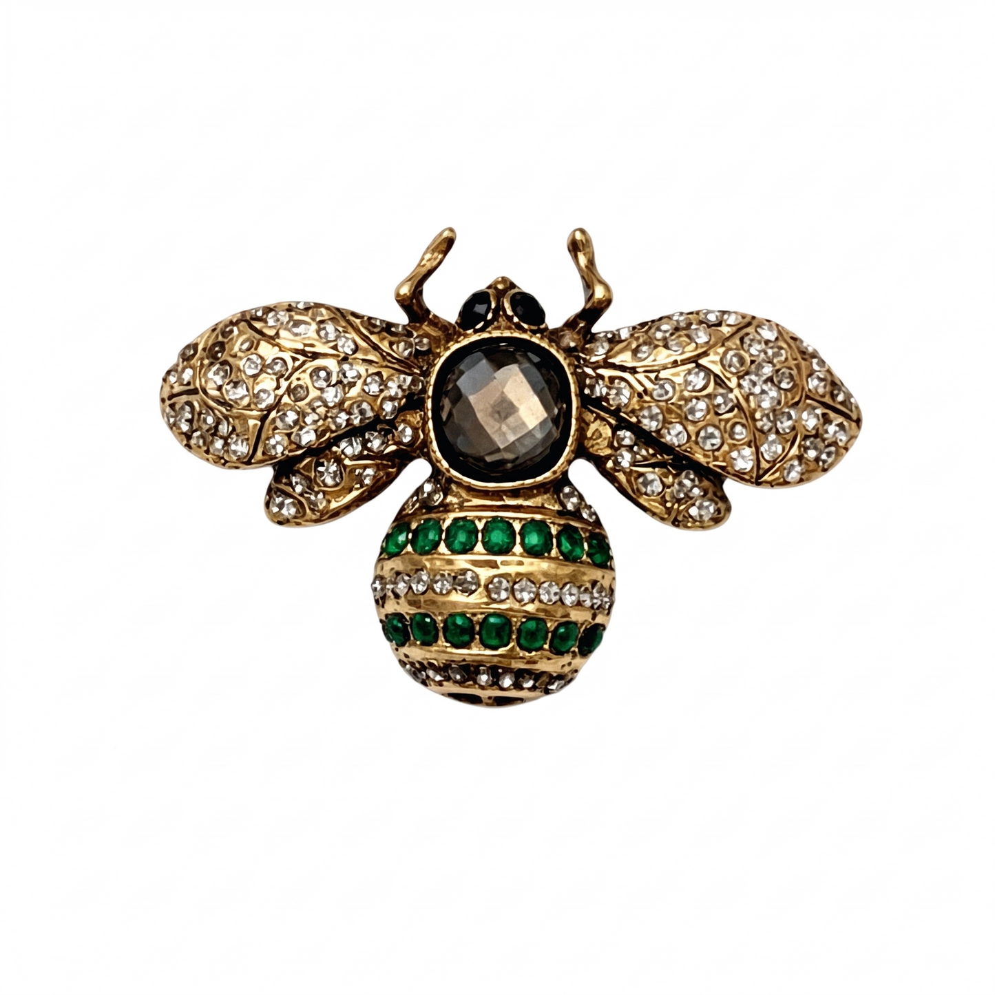 Broche Abelha Real Strass
