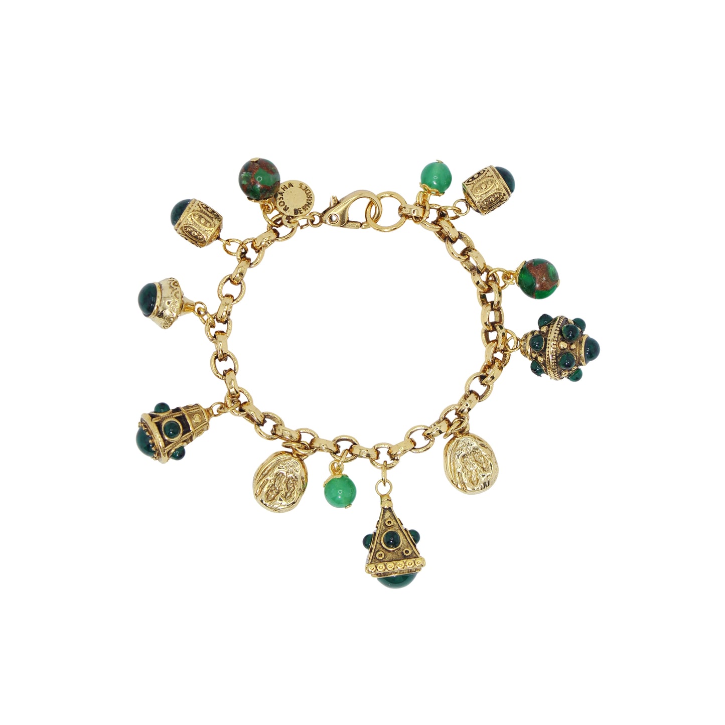 Pulseira Berloques Vintage