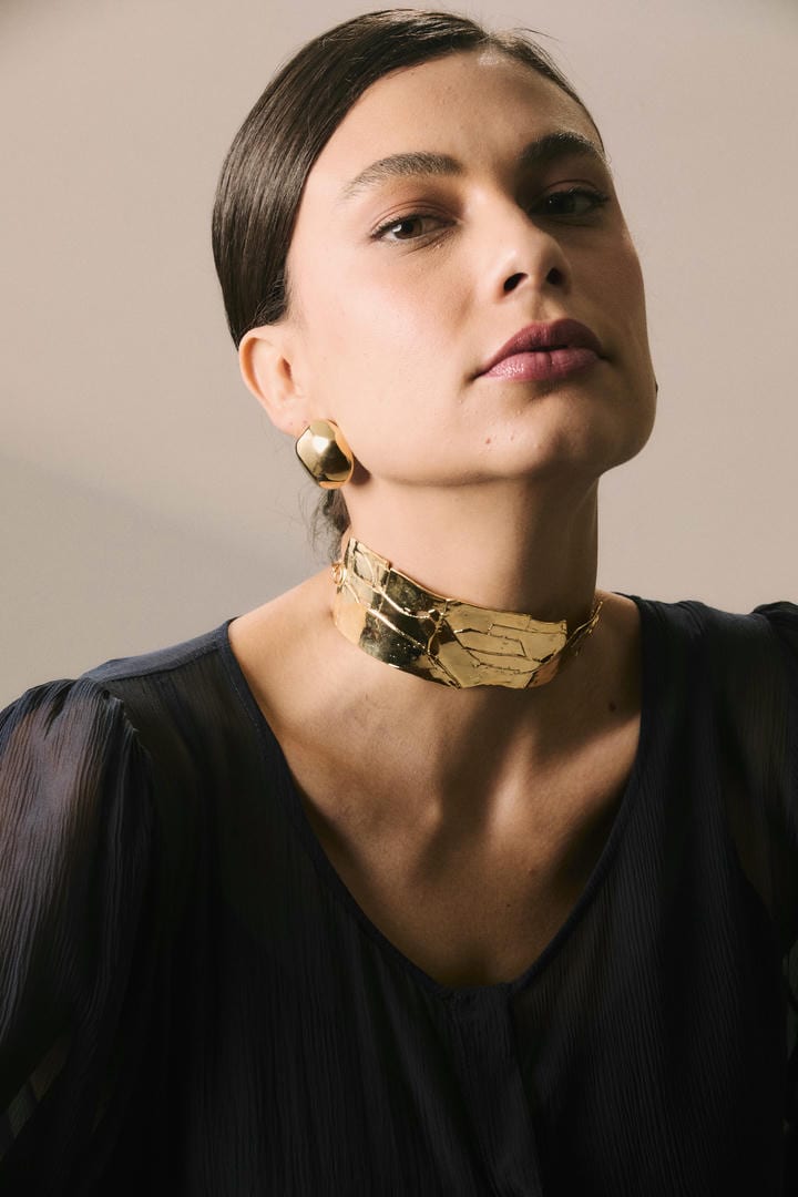 Choker Amassada