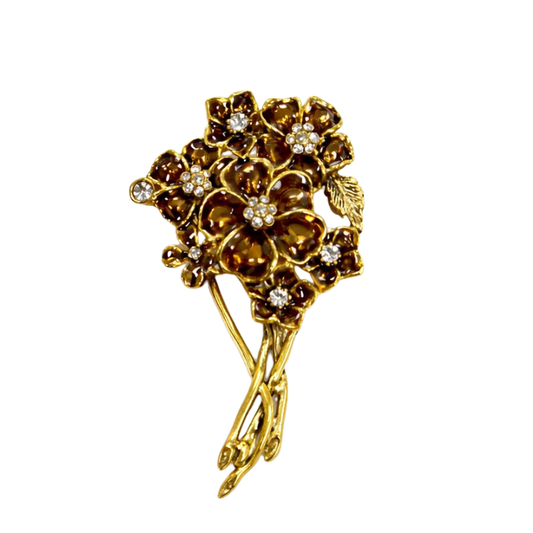 Broche Bouquet Pintura