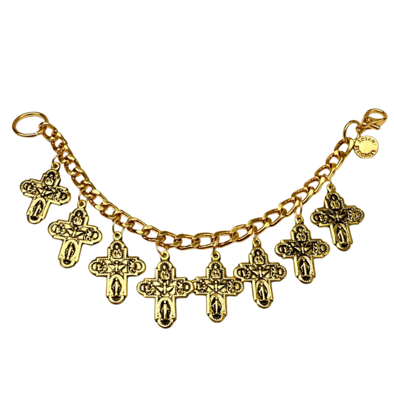 Pulseira Multi Cruzes Vaticano