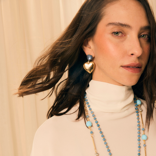 Brinco Pequeno Coração Ice