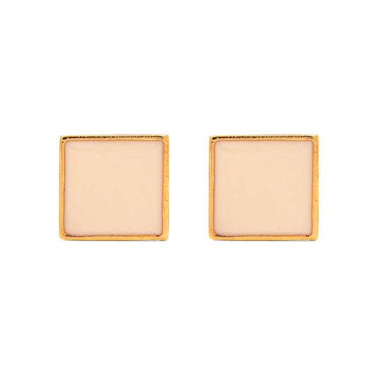 Brinco Art Déco Quadrado