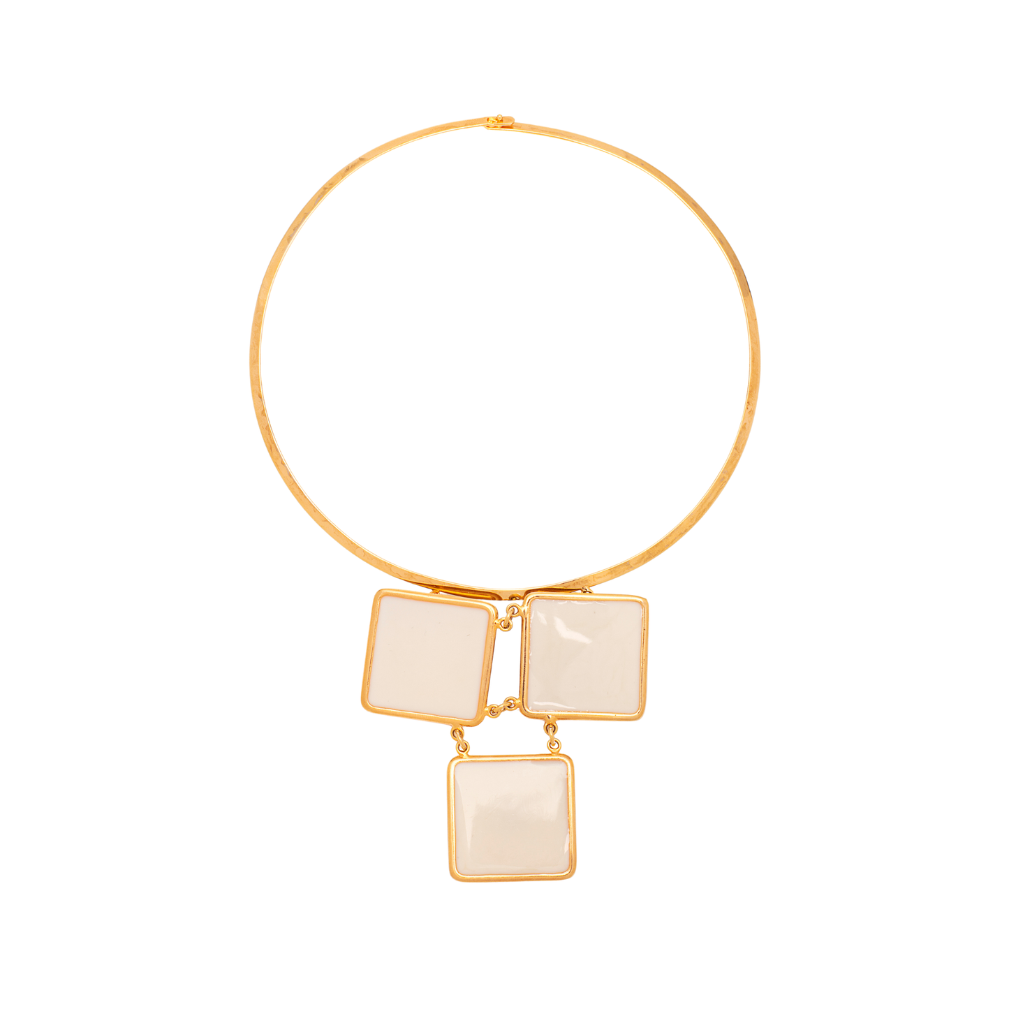 Colar Art Deco Quadrado