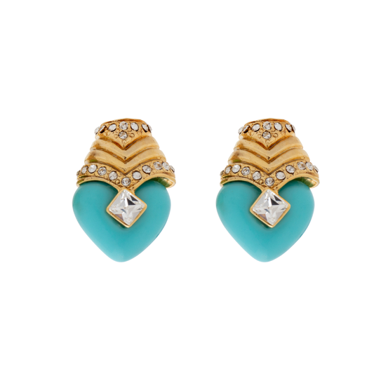 Brinco Coração Mediterrâneo