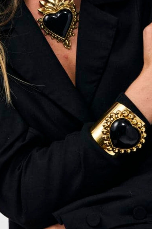 Pulseira coração Resina Taxco