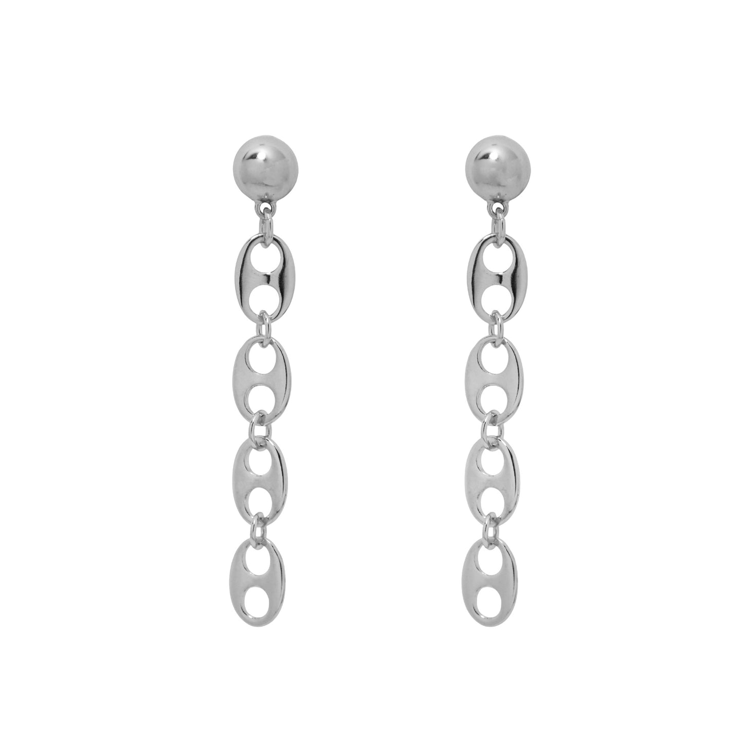 Brinco Elos Martelado Longo