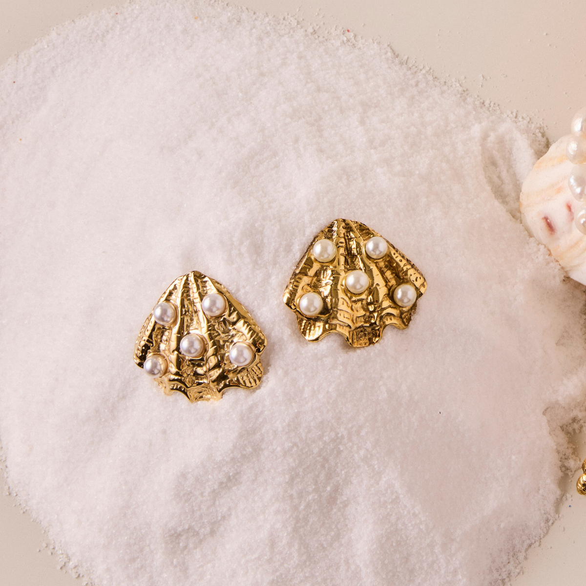 Brinco Concha Pérola