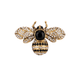 Broche Abelha Real Strass