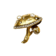 Broche Cogumelo Pequeno