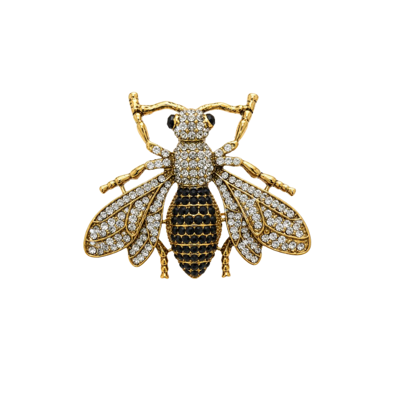 Broche Mosca Real Strass
