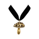 Choker Veludo Cogumelo