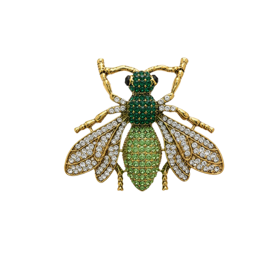 Broche Mosca Real Strass