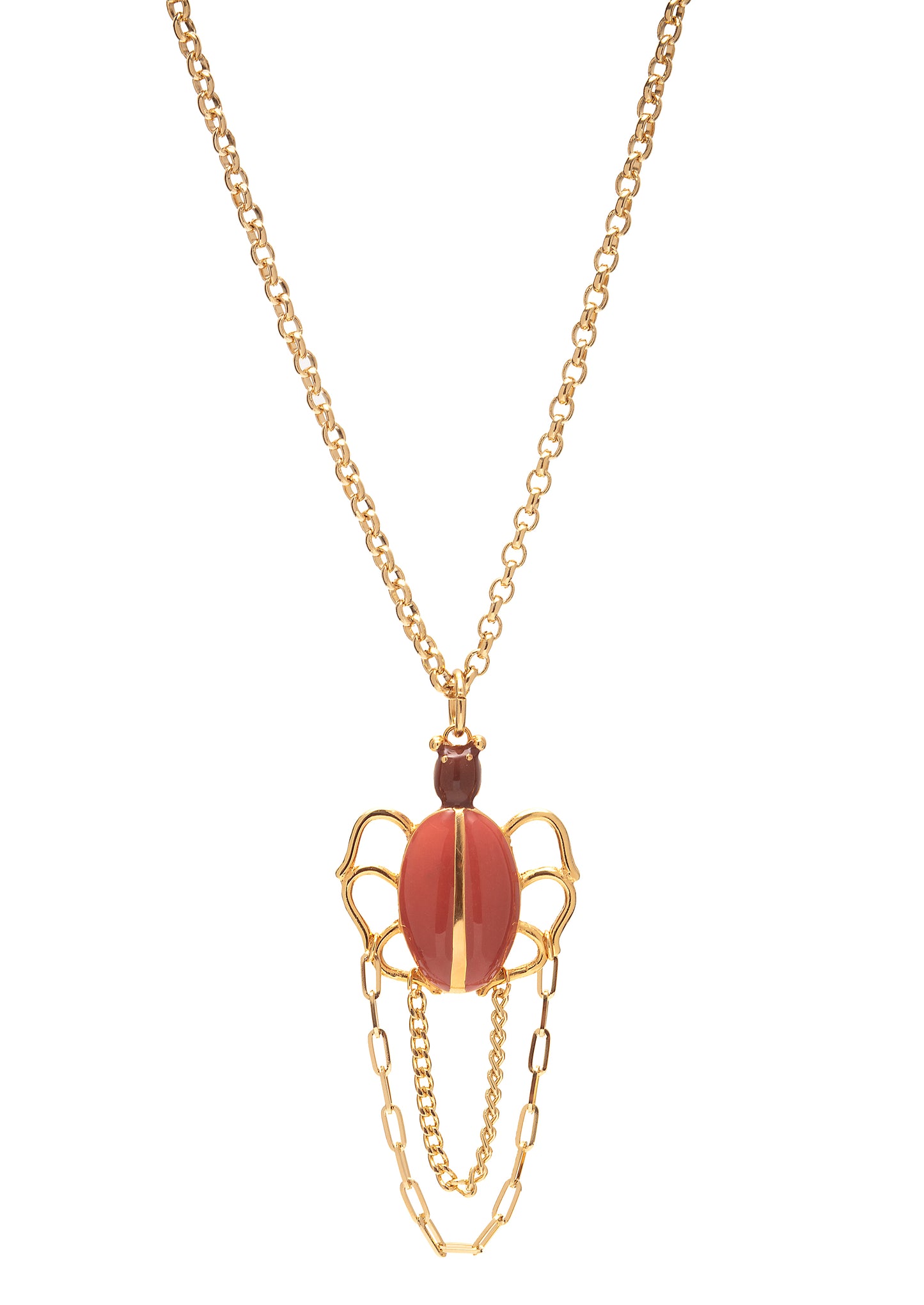 Colar Longo Escaravelho