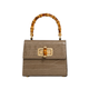 Bolsa Croco Alça Bambu