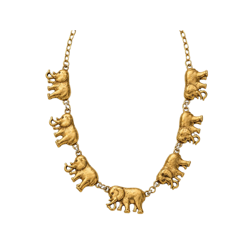 Choker 7 Elefantes Savana