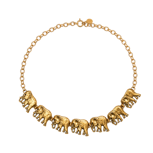 Choker 7 Elefantes Savana