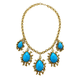 Colar Pingentes Flor De Coral