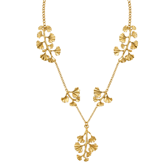 Colar Longo Ramo Dourado