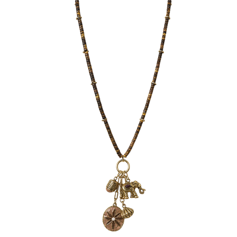 Colar Longo Jade Savana