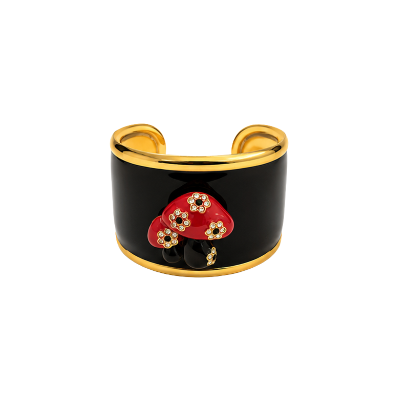 Pulseira Pintura Cogumelo
