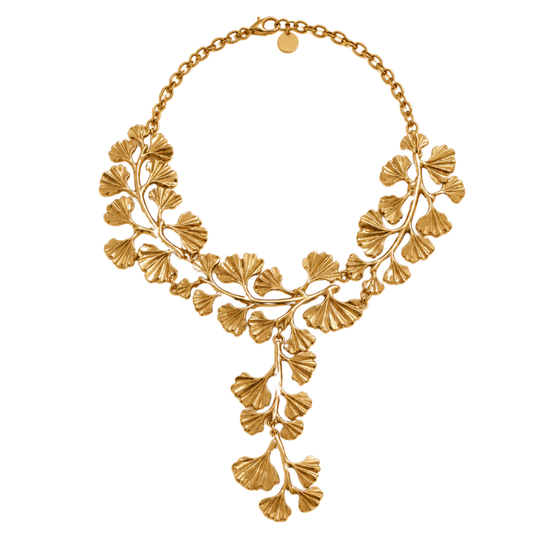 Colar Curto Ramo Dourado