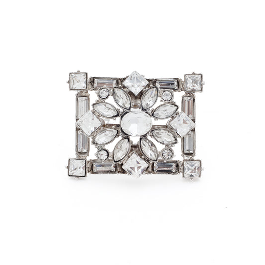 Presilha Cristale Retangular