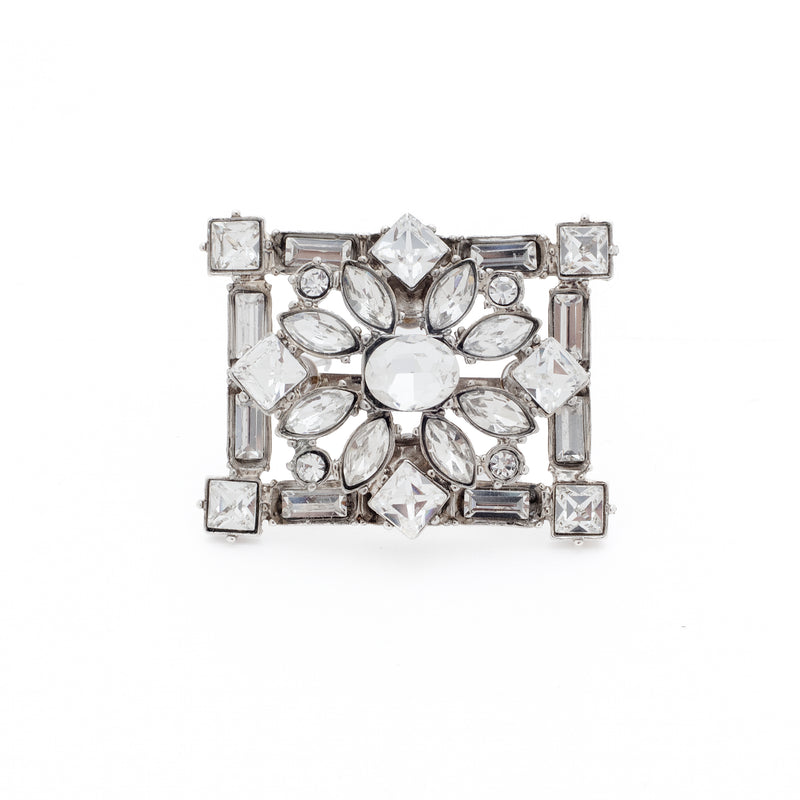 Presilha Cristale Retangular