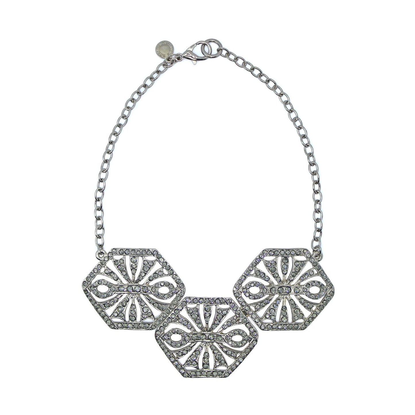 Colar Art Déco Strass