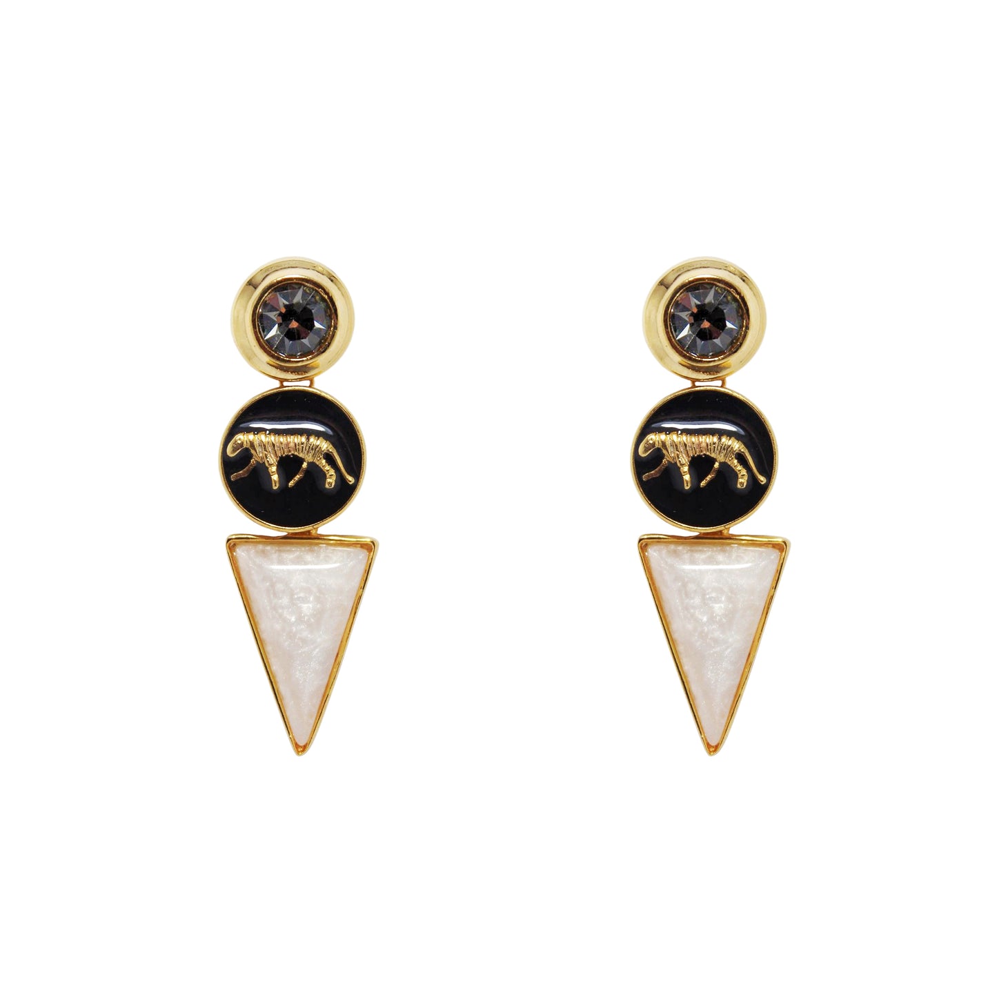 Brinco Tigre Triângulo