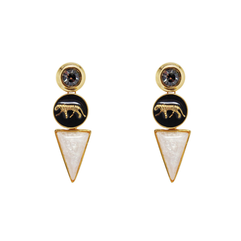 Brinco Tigre Triângulo