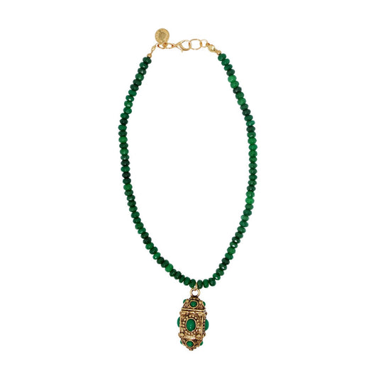 Colar Vintage Pedras