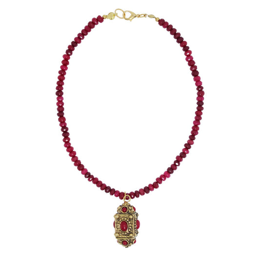 Colar Vintage Pedras