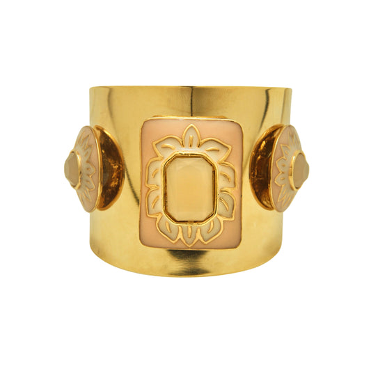 Pulseira Flor Esmaltada